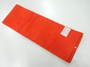 未使用品　流水に桜模様織出し半幅帯